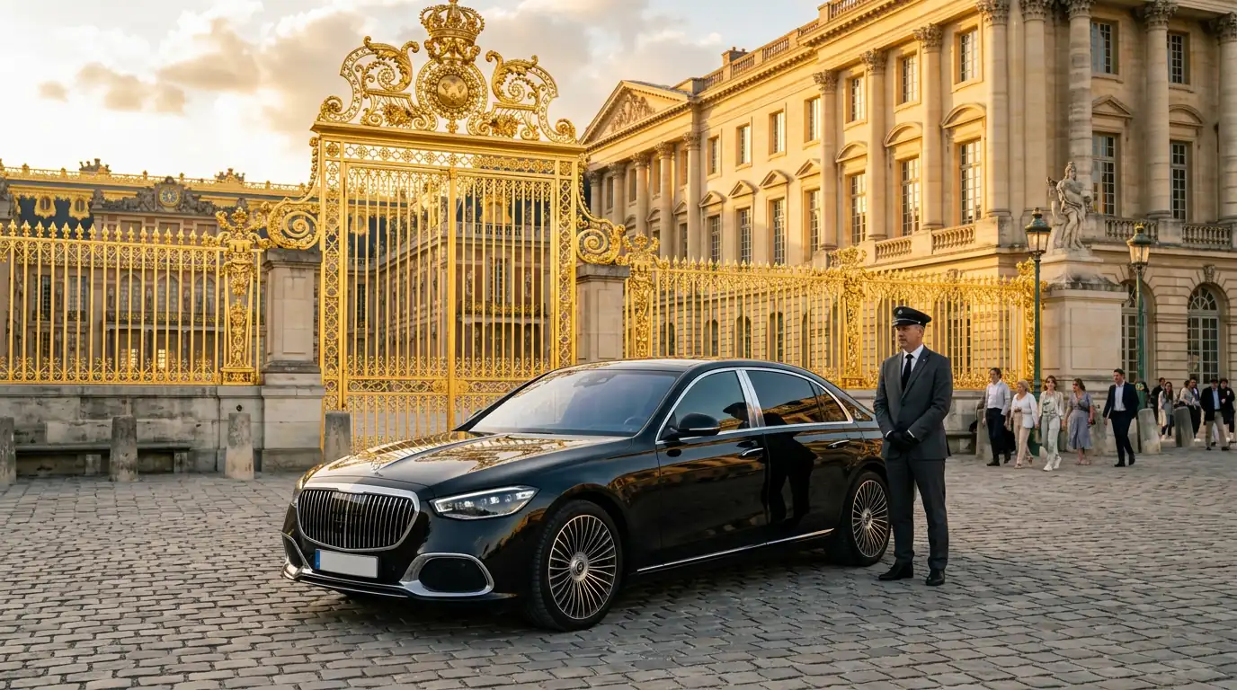 Château de Versailles — transfert chauffeur privé Paris Dahab